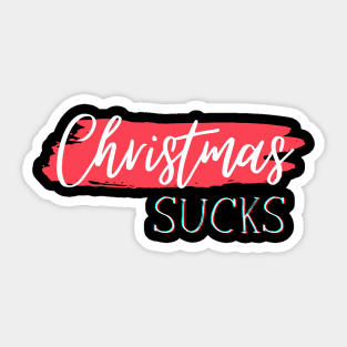 Christmas Sucks Sticker